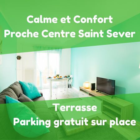 Le Cottage Flaubert Rouen Dış mekan fotoğraf